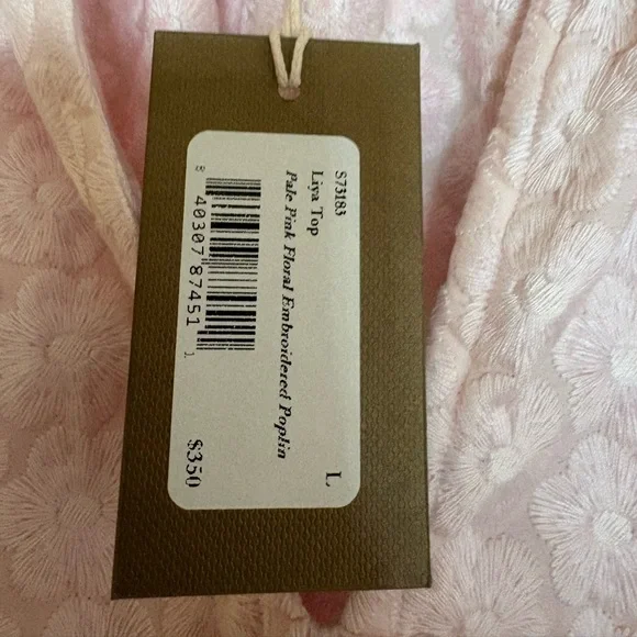 NWT Ann Mashburn Liya blouse size L - Picture 2 of 5